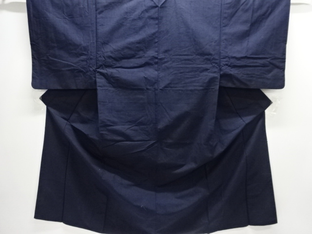 JAPANESE KIMONO / ANTIQUE MENS ENSEMBLE KIMONO / SILK / HAND WOVEN TSUMUGI